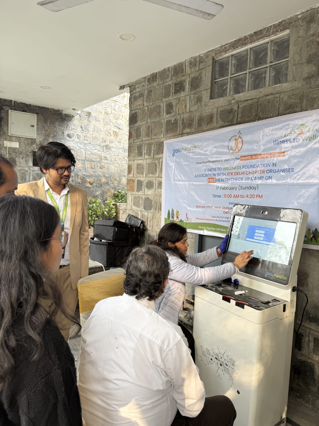Smart Healthcare Backed by IIT